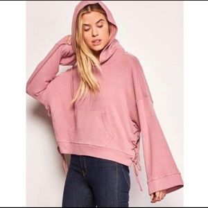 Patina cupcakes & cashmere oversized hoodie